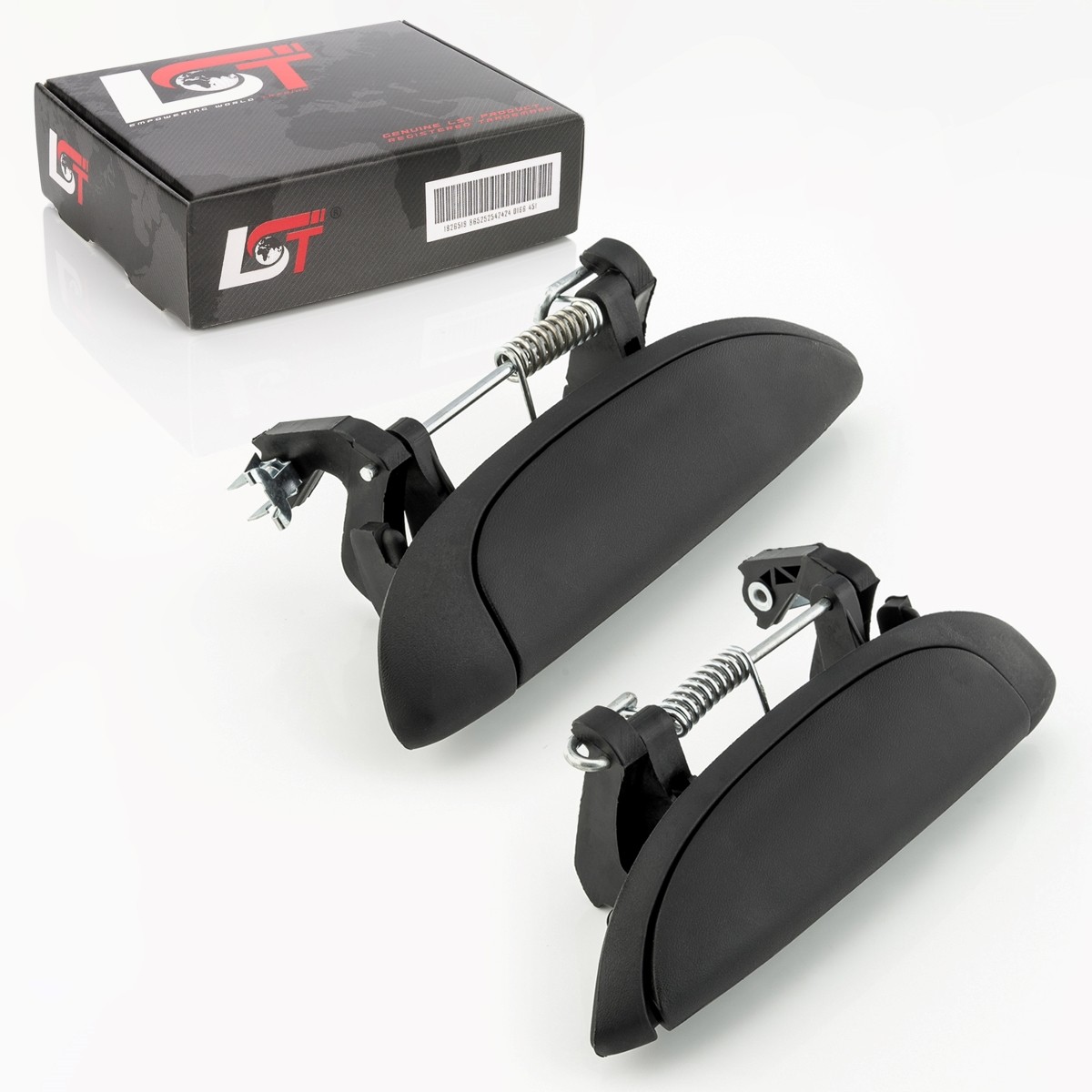 2x Exterior Door Handle Door Operation Opener Set Left Right for DACIA LOGAN I 1
