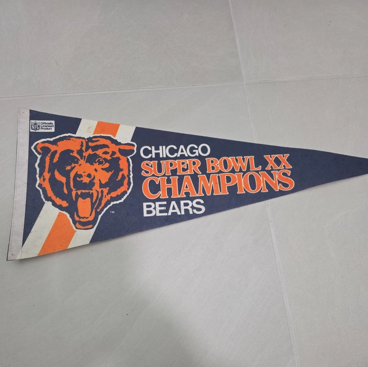 Fanion Vintage Brésil 1986 - Pennant Football Banderín Seleção Brasileira