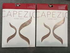 Bundle of 2 Capezio Ultra Soft Low Rise Transition Tight 1872 Light Suntan L/XL