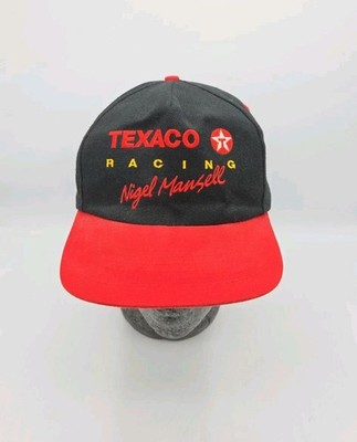 Nigel Mansell Vintage 90s Texaco Racing Formula One Motorsports Snapback Cap Mütze