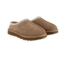 Womens UGG Tasman II Slippers - Light Bronze Suede, Size 8 US 1174470