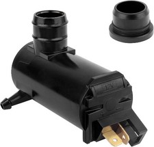 Windshield Washer Pump Replacement With Grommet Compatible With Standard Windsh