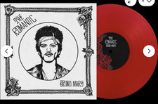 Bruno Mars The Romantic Limited Translucent Red Color Vinyl LP