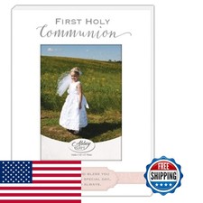 5"x7" Pink Communion Girl Frame W/Cross W/Easel Hanger