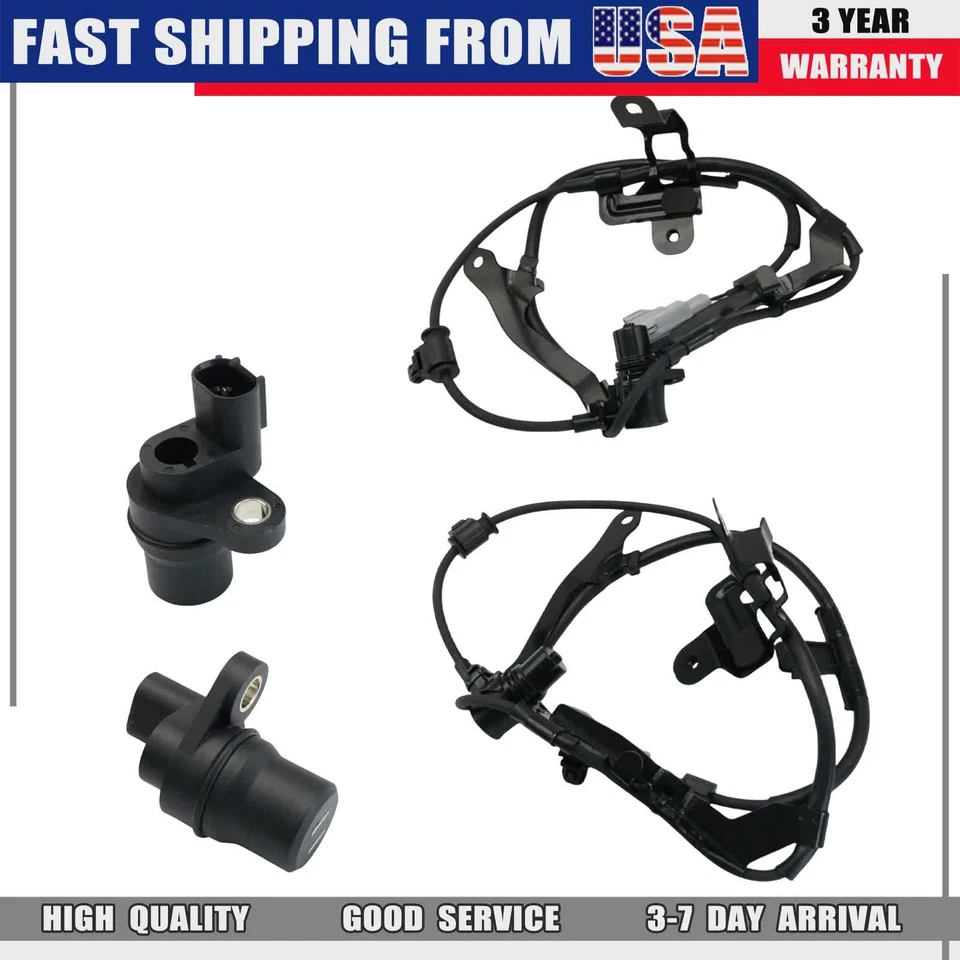 4x For 1998-04 TOYOTA Tacoma Base 2.4 2.7 3.4L Front Rear ABS Wheel Speed Sensor Foto 3 de 4