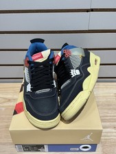 Size 9M/10.5W - Jordan 4 Retro Union Off Noir Sz 9 DC9533-001 Pre-Owned