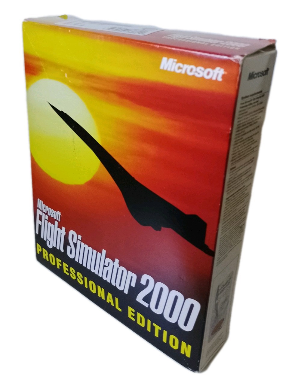 Microsoft FLIGHT SIMULATOR 2000 Professional Edition PC