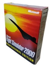 Microsoft FLIGHT SIMULATOR 2000 Professional Edition PC 