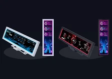 Lian Li 8.8 Universal Screen  Adjustable Mount ARGB Lighting Temp Display