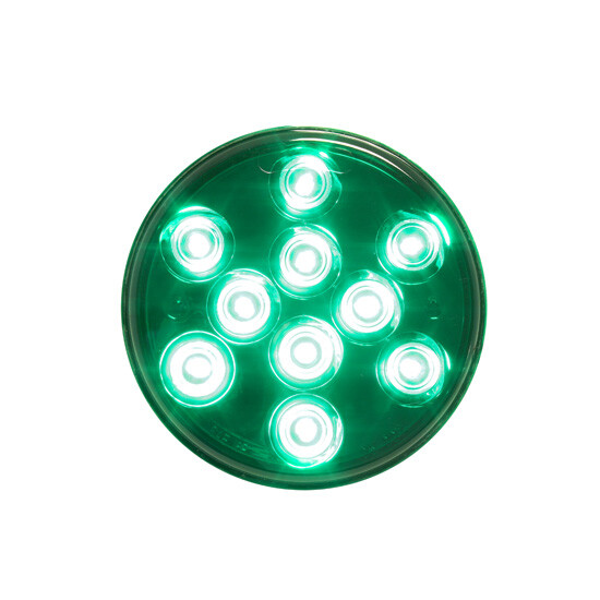 Grand General 82272 - 4 Inch 10 LED Dual Function Light - Green LED Grand General 82272 - 4 Inch 10 LED Dual Function Light - Green LED