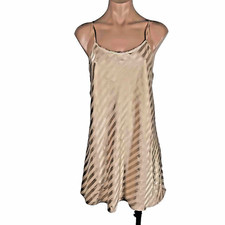 FLORA BY FLORA NIKROOZ Women's Sz M Chemise/Slip Nightgown Satin Feel