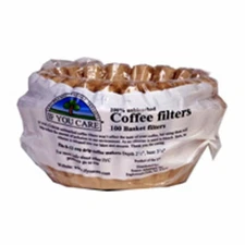 Coffee Filter 8 Inch Basket  100 Count By If You Care
