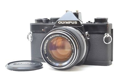 Olympus OM-1 OM-1n M-1 in Chrome or Black w/ optional 50mm f/1.4