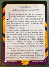 Elsecaller Singles Dragonsteel Nexus Stormlight Lost Tales Story Deck