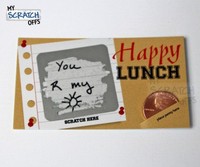 Happy Lunch Lunchbox Notes Make Your Own Scratch Off Cards Diy Corkboard Scra... on sale Happy Lunch Lunchbox Notes Make Your Own Scratch Off Cards Diy Corkboard Scra... on sale