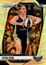 Sevgi Uzun 2023-24 WNBA Prizm Silver Base Rookie Card #92 - Wings