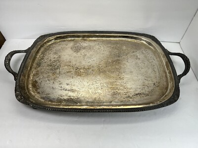 F.B. Rogers Silver Co. 1883 Silver-plated Tray 7736 | eBay