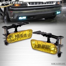 Fit For 99-02 Chevy Silverado 00-06 Suburban Tahoe Lens Fog Light Lamp Yellow Fit For 99-02 Chevy Silverado 00-06 Suburban Tahoe Lens Fog Light Lamp Yellow