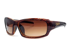 Vintage Wiley X Oculus Brown Oval Sunglasses Taiwan W/NEW LENSES!