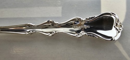 ANGELIQUE-INTERNATIONAL STERLING SILVER TABLESPOON SERVING SPOON BUFF & POLISHED - Picture 8 of 12