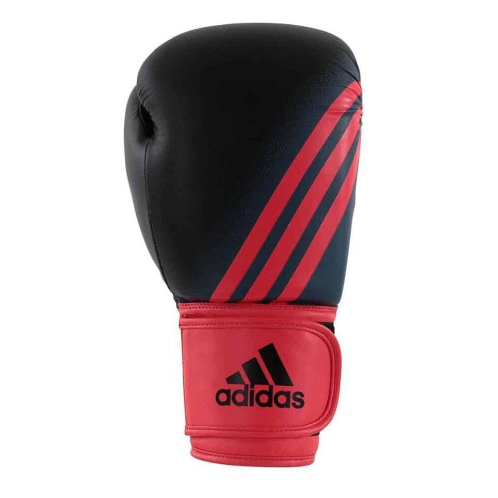 Adidas Womens Speed 100 Boxing Gloves 10oz 12oz Black & Red