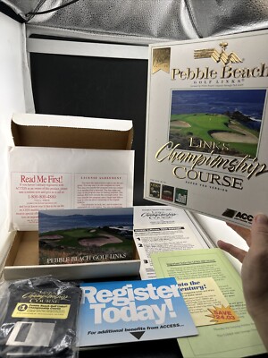 Links Championship Course Pebble Beach (Access Software) 3.5  Disks 