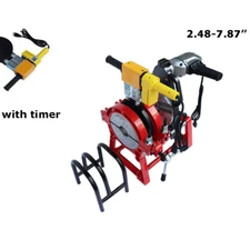 TECHTONGDA 2.48-7.87"Plastic Pipe Welding Machine for PE PP PB PVDF 110V w/timer