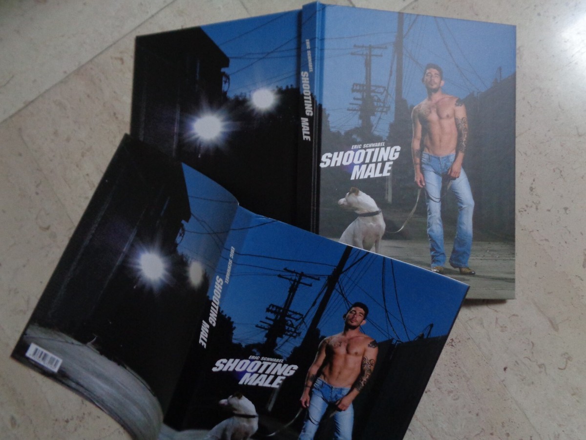 SHOOTING MALE Eric Schwabel Johnny Hazzard gay interest book model