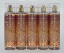 5 NEW BATH BODY WORKS JOLLY GINGERBREAD VILLAGE FINE FRAGRANCE MIST SPRAY 8 OZ