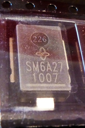 SM6A27, High Power TVS DIODE SM6A27 HE3/2D, DO-218AB, 6A27 | eBay