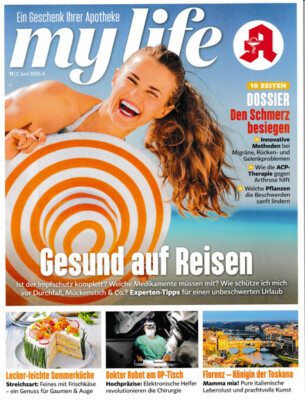 My Life-Zeitschrift    11 - 2. Juni 2025   Gesund auf Reisen