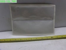 QTY 1800: CLEAR PLASTIC LABEL HOLDER WITH ADHESIVE BACKING 8-3/4" X 3"