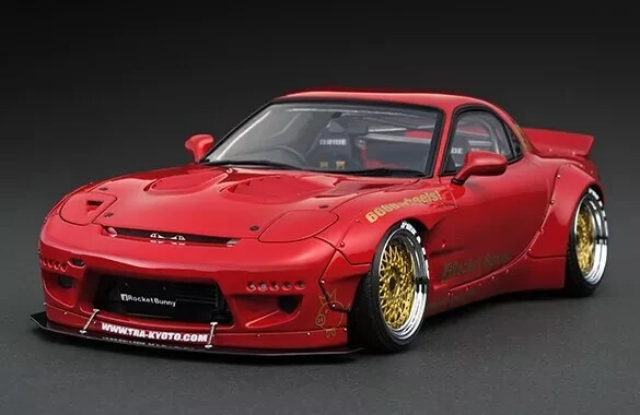SUPER RARE* Ignition Model 1/18 Rocket Bunny RX-7 (FD3S) Red SUPER RARE* Ignition Model 1/18 Rocket Bunny RX-7 (FD3S) Red