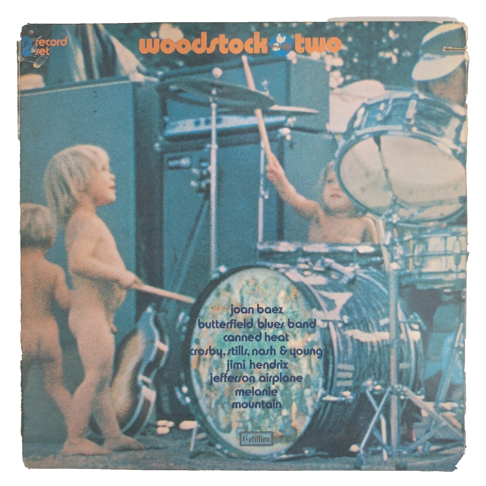 米、欧2discs LP Various Woodstock Two R1518806 Cotillion /00520 VARIOUS Woodstock Two 1971 Vinyl 2xLP Cotillion SD 2-400