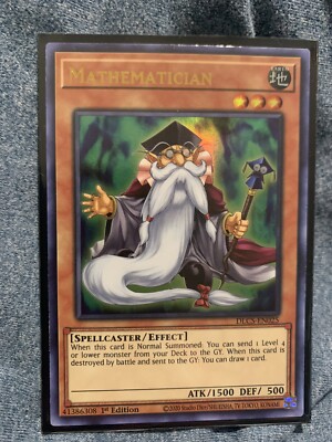 Yu-Gi-Oh! TCG Mathematician Dragons of Legend: The Complete Series DLCS-EN025... | eBay Yu-Gi-Oh! TCG Mathematician Dragons of Legend: The Complete Series DLCS-EN025... | eBay