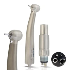 Dental Fiber Optic Turbine High Speed Handpiece NSK Phatelus LED Coupler 4 Hole