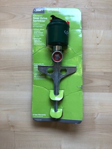 orbit 5000 sq ft rotating spike lawn sprinkler 56346