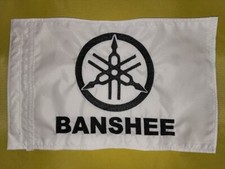 Custom YAMAHA BANSHEE Safety ATV UTV Safety Replacement Whip Flag. Fits all whip