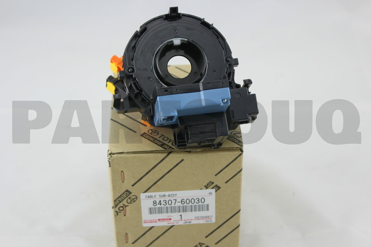 8430760030 Genuine Toyota CABLE SUB-ASSY, SPIRAL W/SENSOR