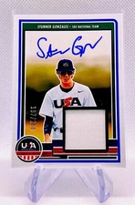 2023 USA Stars & Stripes Stunner Gonzales Signature Materials Auto 197/200 SM-SG