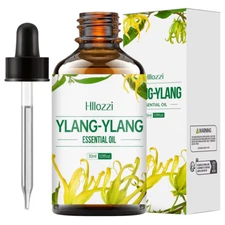 Ylang Ylang Essential Oil for Massage, Shower, Skin Care, Diffusion, Relaxation,