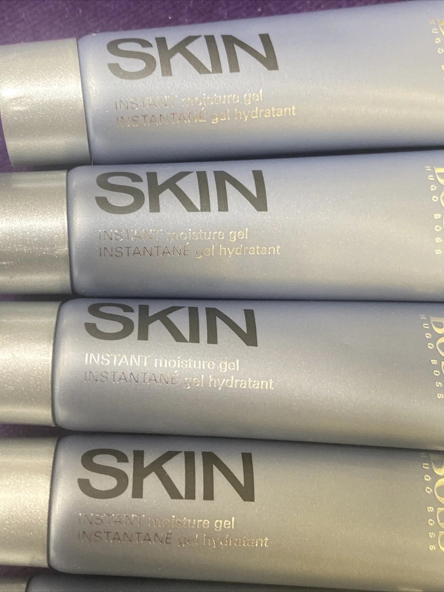 HUGO BOSS SKIN CARE 10 TUBES Boss Skin Instant Moisture Gel 15ml Free P P