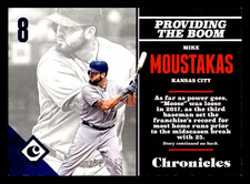 2017 Panini Chronicles Mike Moustakas Blue #48 -/399 - Kansas City Royals