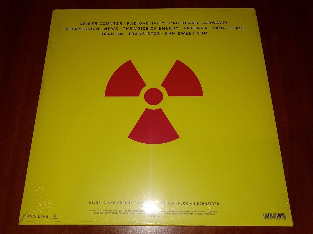 KRAFTWERK RADIO ACTIVITY LP *EU* PARLOPHONE DIGITAL PRESS VINYL