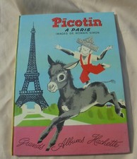 LIVRE ENFANT EO 1958 PICOTIN à PARIS  ROMAIN SIMON Grands albums HACHETTE DN1119