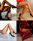 Q Peavey Suntan No Panel Pantyhose Hooters uniform Nylon Spandex Hosiery Sexy — photo 6