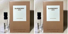 2 Vials Samples BURBERRY HERO for Men Perfume 0.05 oz 1.5 ml Eau de Parfum Spray