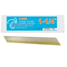 1-1/4" DA15 ANGLE FINISH NAILS 15GA 316SS 1,000ct | MDA15M2