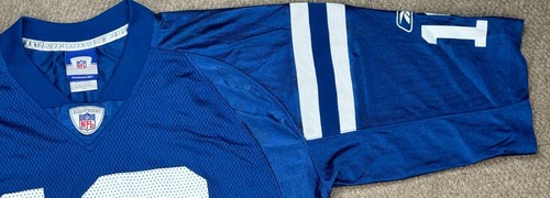 Reebok Vtg NFL Indianapolis Colts #18 Payton Manning Football Jersey Size Large - Picture 4 of 12