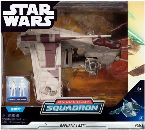 Star Wars Micro Galaxy Squadron Republic LAAT Brand New Low Altitude Assault - Picture 1 of 1
